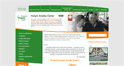 Desktop Screenshot of hospic.cz